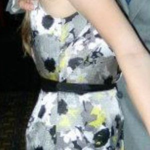 Max and Cleo One shoulder Abstract Floral Cocktail Dress